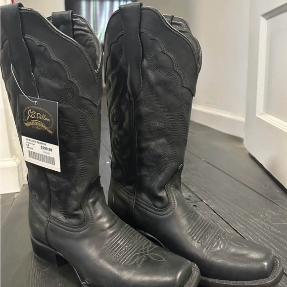 Black cowgirl boots - Picture 2 of 2